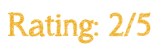 2of5 rating
